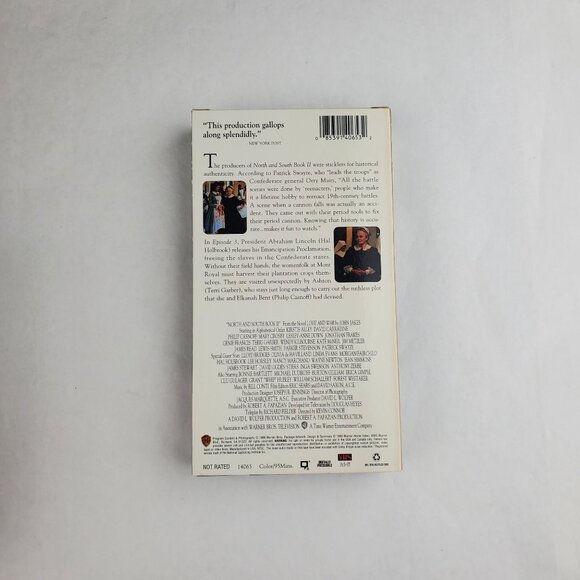 North and South Book II - VHS Tape 1995 - Patrick Swayze Episode 1-6 - Picture 7 of 16